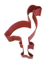 Picture of FLAMINGO POLY-RESIN COATED COOKIE CUTTER PINK 10.2CM